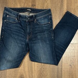 Express Indigo Denim Jeans